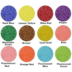 feines Glitzerpulver