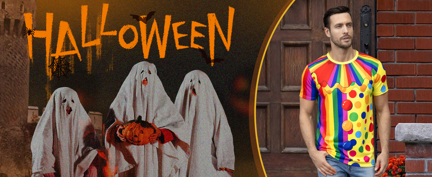 Halloween clown shirt