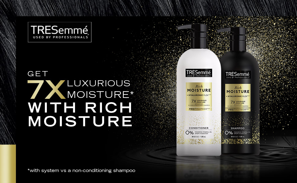 TRESemme Moisture Rich Shampoo + Conditioner