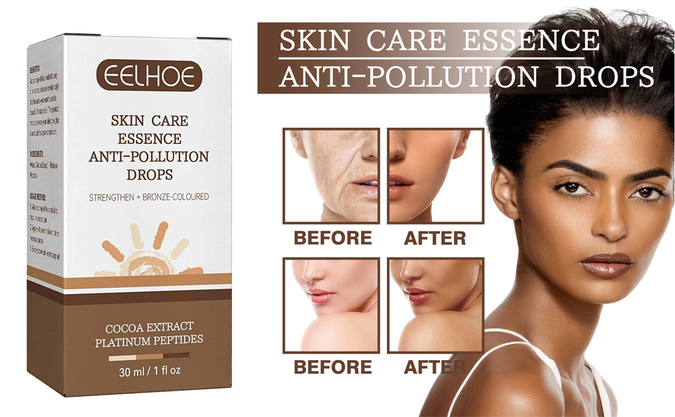 Shxiuminy AntiPollution Bronzing Drops, Bronzer Drops, Fake Tan