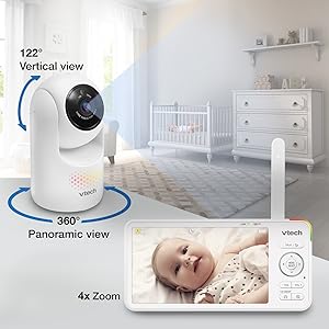 VTech, Advanced HD Plus, Pan-Tilt-Zoom, PTZ Technology