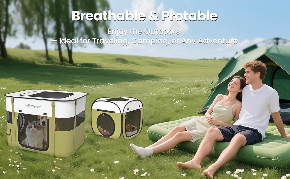 Breathable dog cannel