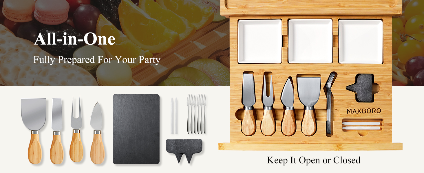 charcuterie board set