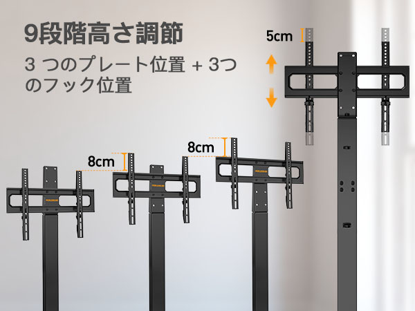 Amazon.co.jp: PERLEGEARテレビスタンド テレビ台 tvスタンド tv