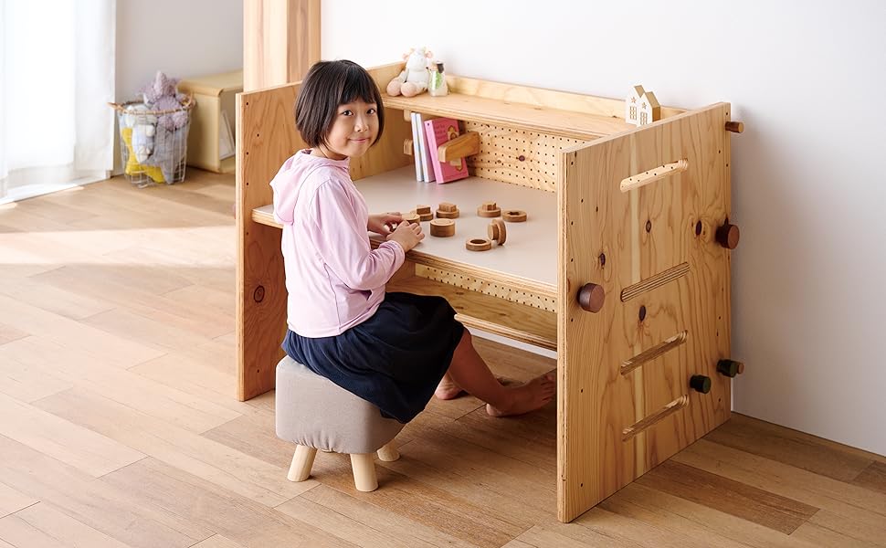 Amazon｜コイズミプレキッズルームハグ ベビーベッド デスク