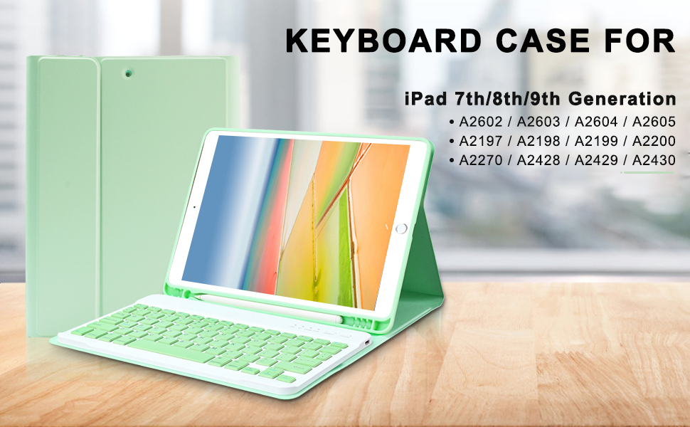 COO Keyboard Case for iPad 10.2” 9th/8th/7th Generation