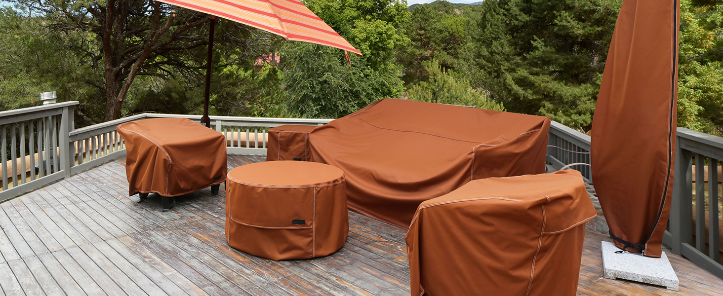 NettyPro Patio Table Cover Rectangular 125 x 84 Inch
