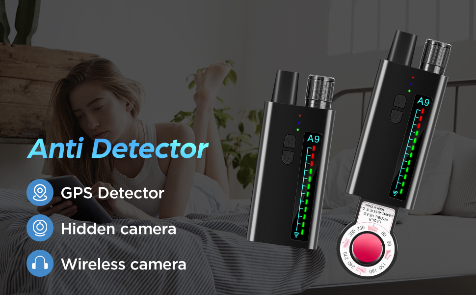 Hidden Camera Detectors, Spy Cameras Detector, Bug Detector