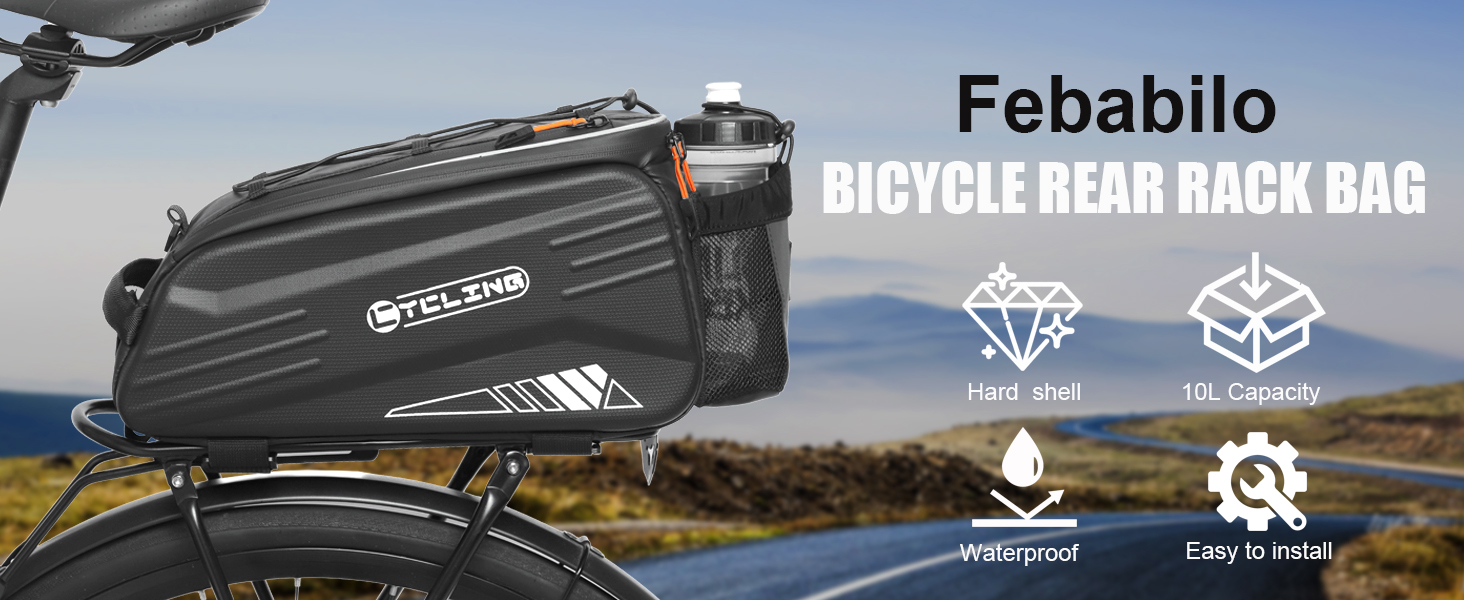 BICYCLE REAR RACK BAG