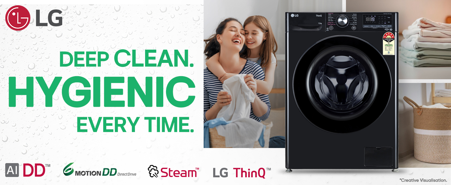 lg front load fully automatic washing machine