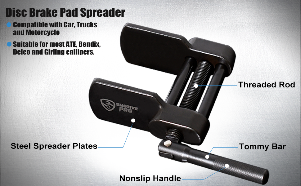 SMOTIVEPRO Heavy Duty Upgrade Disc Brake Pad Spreader