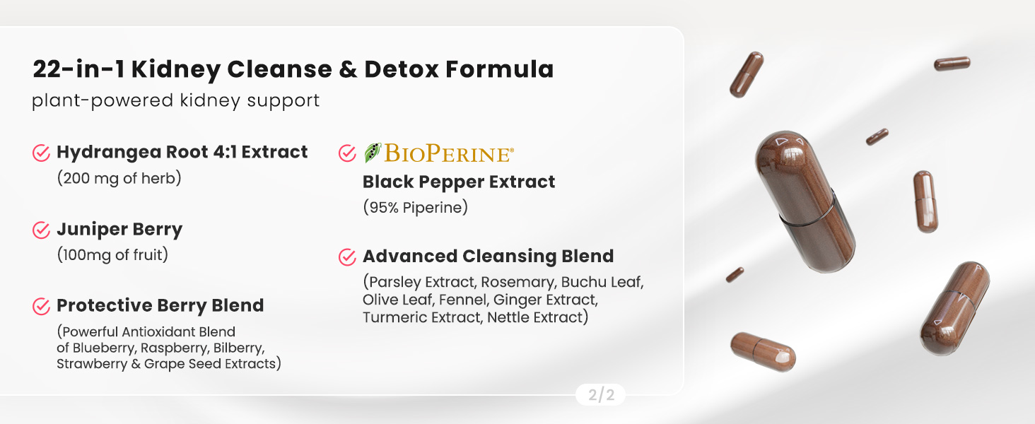 22-in-1 Kidney Cleanse Detox Repair Formula