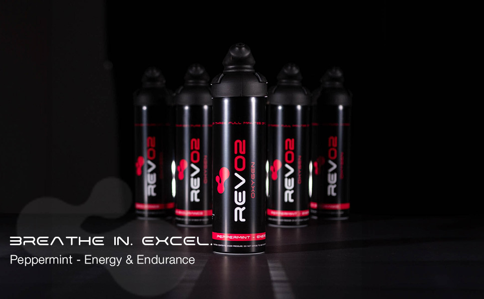 Peppermint canned oxygen from RevO2