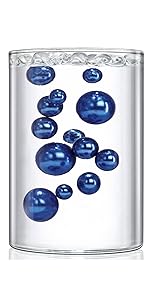 Royal Blue Floating Pearls