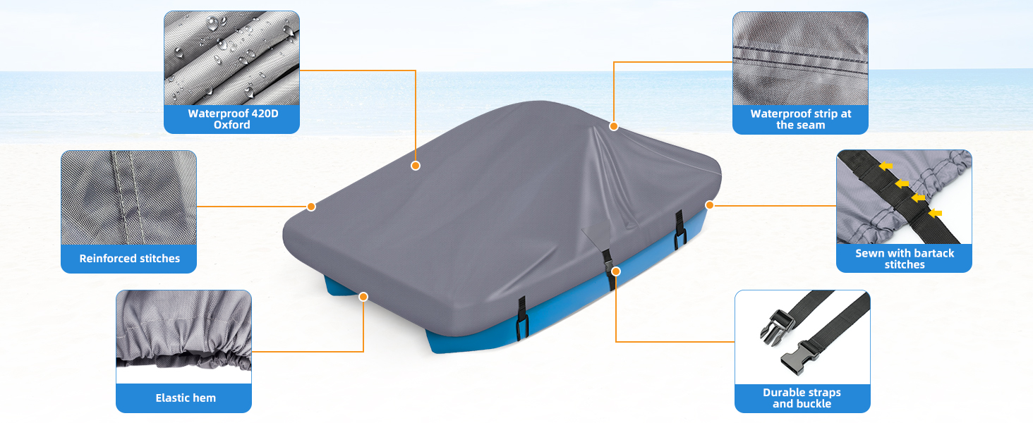 pedal boat cover
