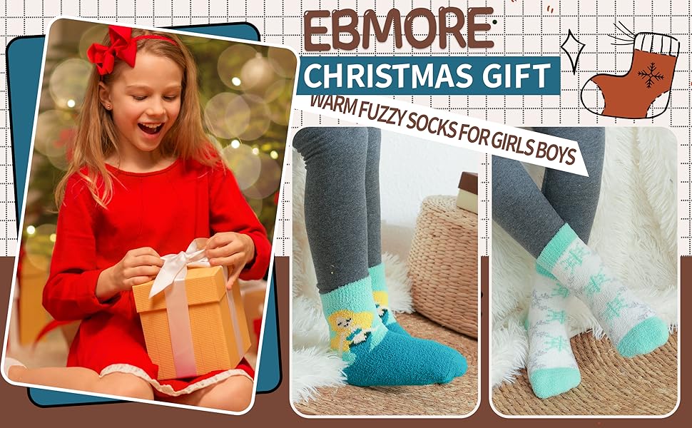 kids fuzzy socks