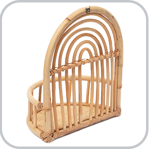 Rattan Wall Hanging Shelf Back