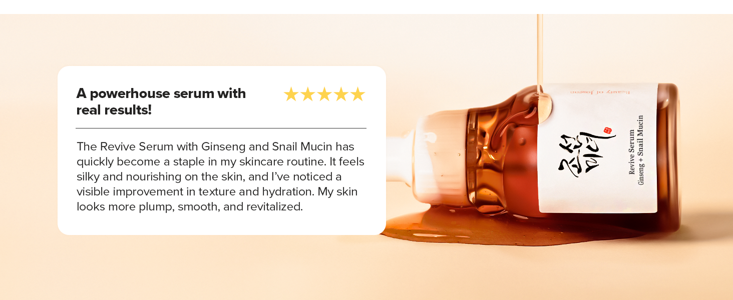 ginseng snail mucin serum
