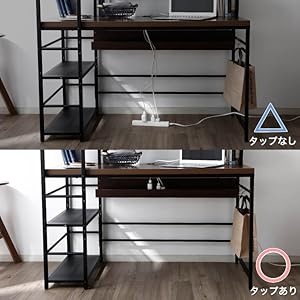 Amazon | LOWYA ロウヤ パソコンデスク 学習机 勉強机 pcデスク 収納