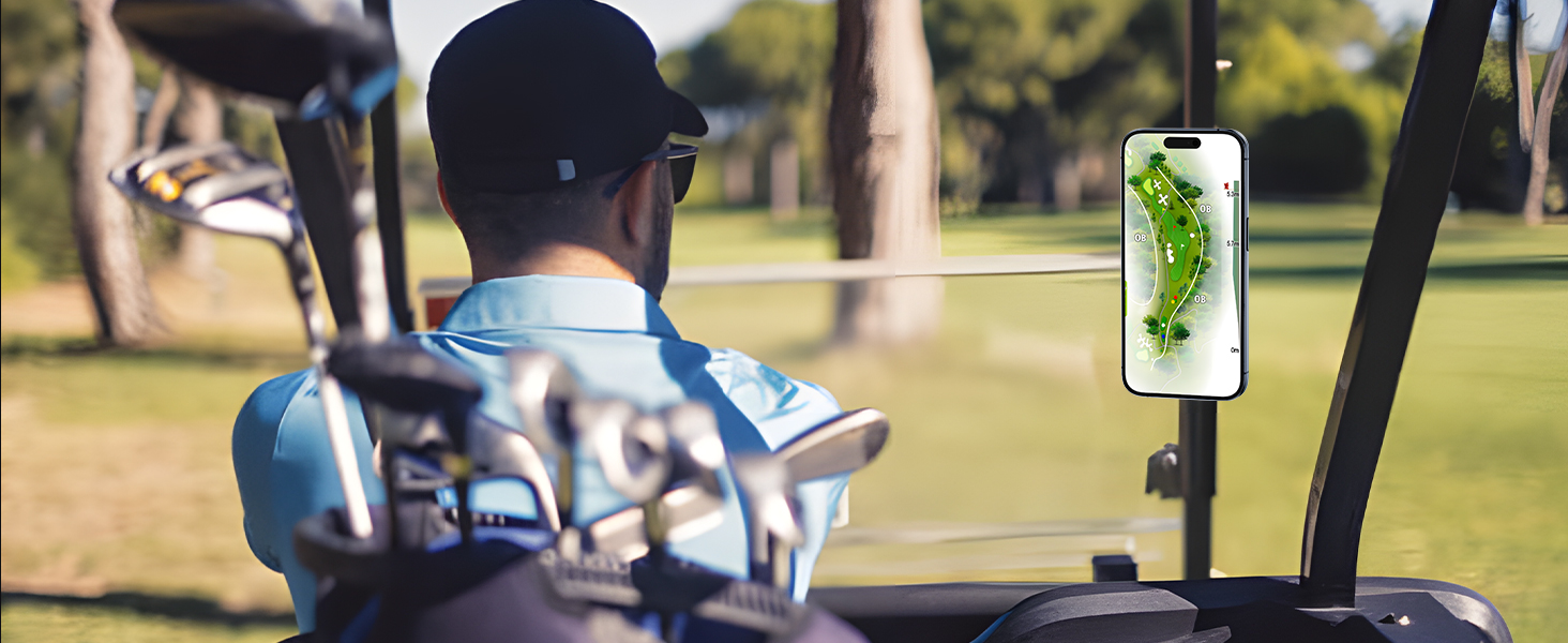 Golf Cart Phone Holder