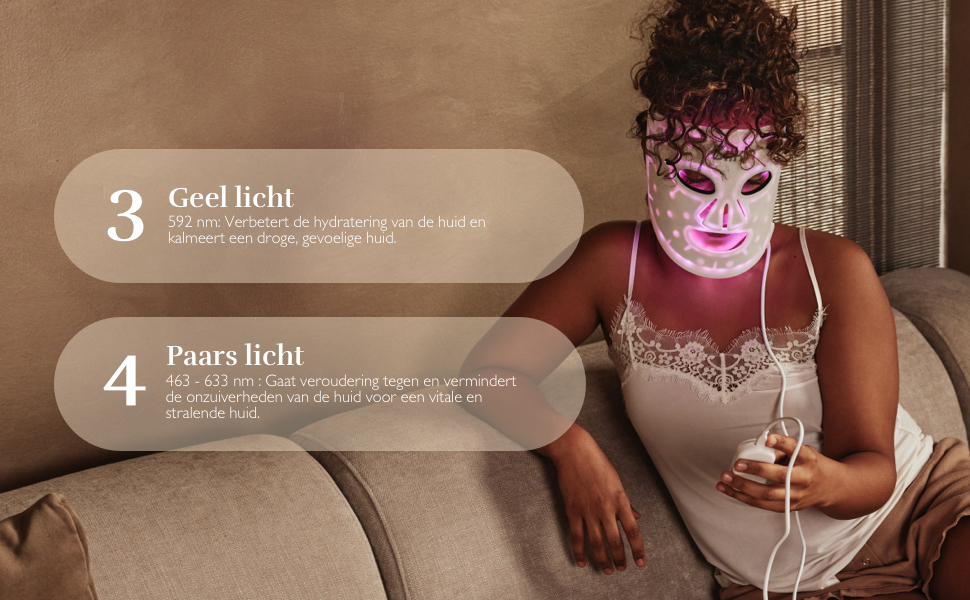 LED Gezcihstsmasker