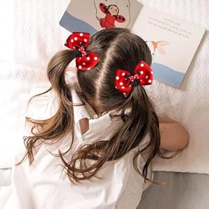 Mice Mouse Ears Hair Bows Clips Hair Accessories for Costume Party Favor Halloween 