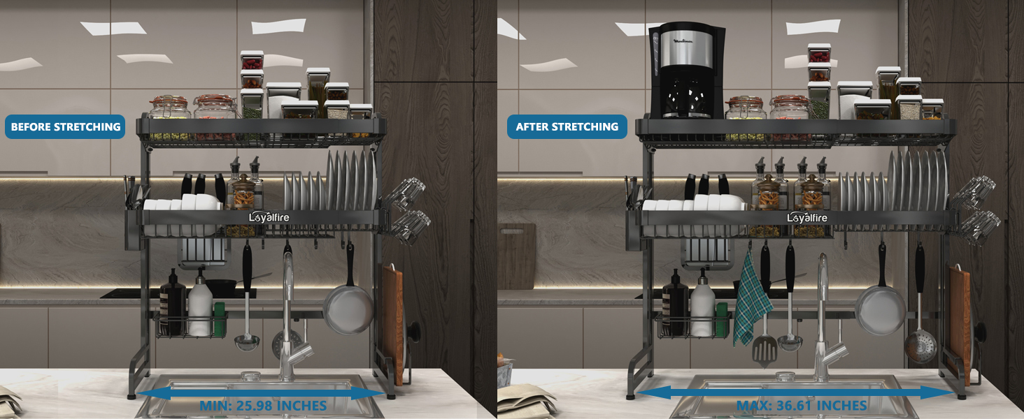 Over Sink Dish Rack