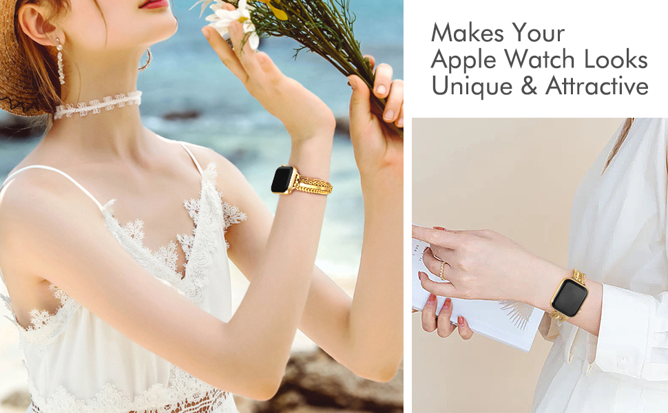 apple watch bands gold