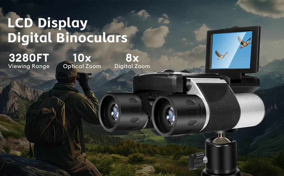 Digital Binocular with Camera