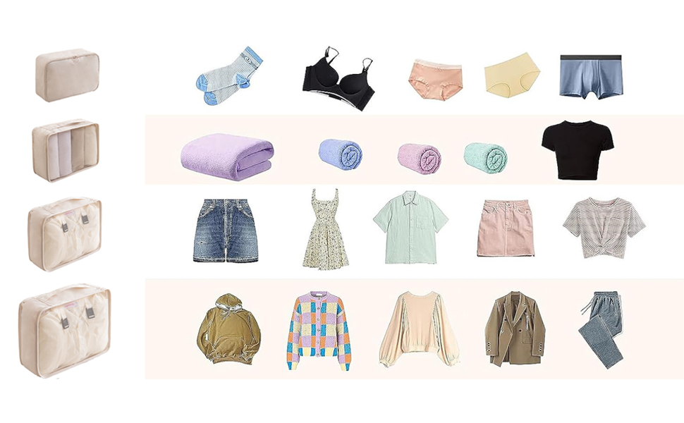 Different Size and Function Bags