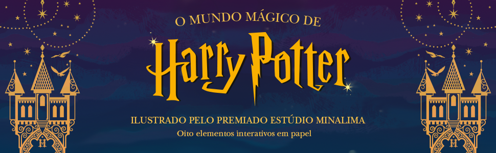 O mundo mágico de Harry potter ilustrado pelo premiado estúdio Minalima