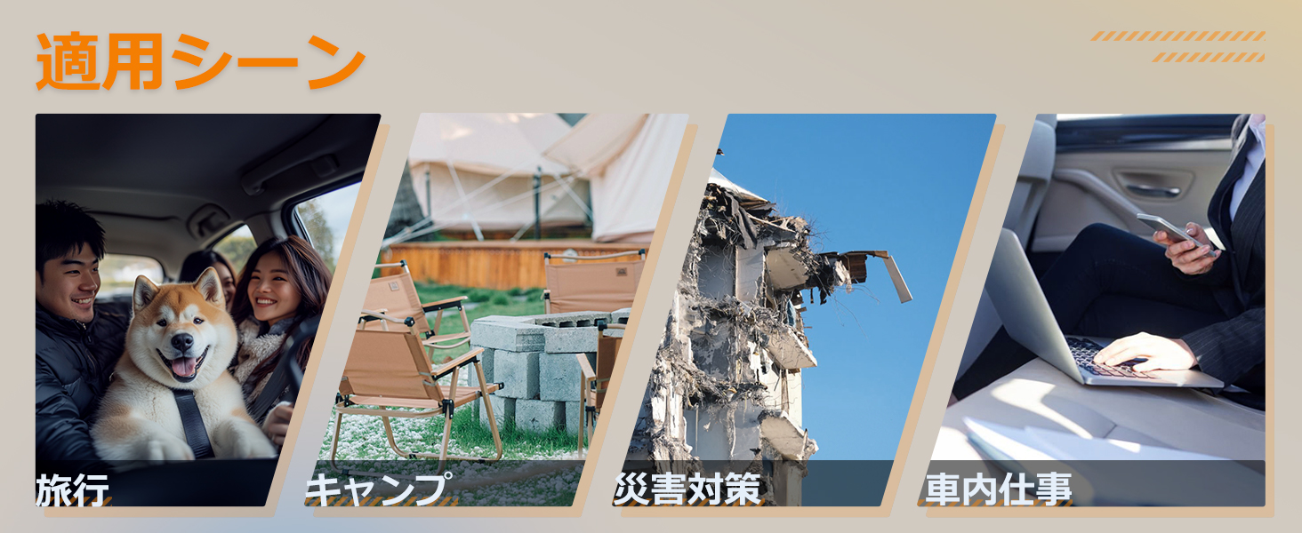 インバーター シガーソケット コンセント:DC11V-17Vを110V変換 TESSAN USB搭載 QC3.0/PD急速充電対応 車載用インバーター 200W11V-17V車専用 カーインバーター