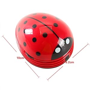 Amazon | Coolli 消しゴムカスクリ てんとう虫 子供 ーナー 卓上