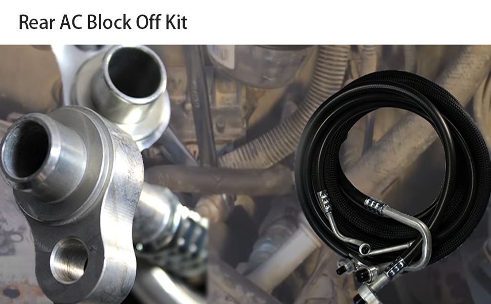 Rear AC Block Off Kit Replacement for Chevy 20002013