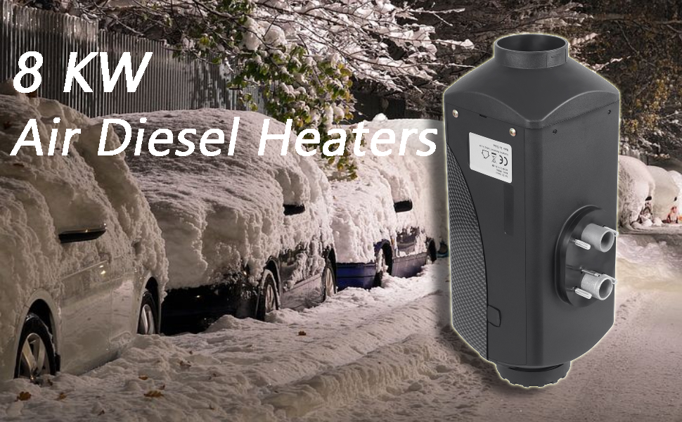 FEWENi 8KW Diesel Air Heater 12V 10L Tank Diesel Parking