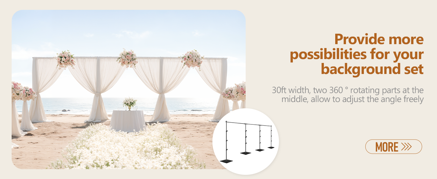 more backdrop for your choose