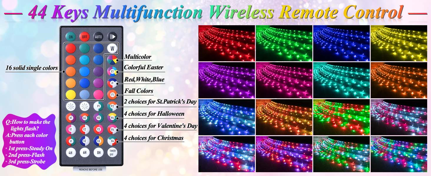 16 Solid Single Color+18 Multi Color