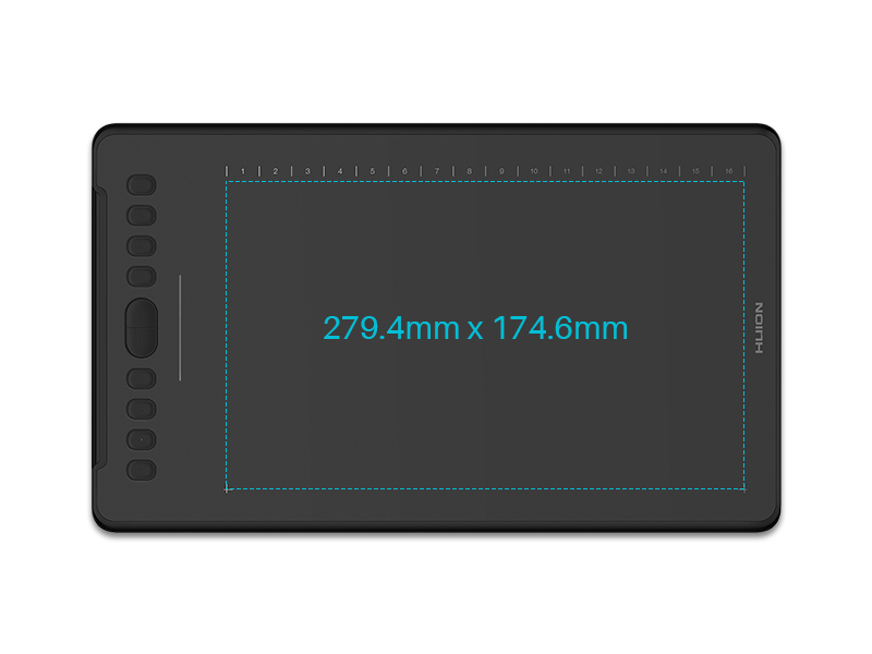huion h1161 drawing tablet