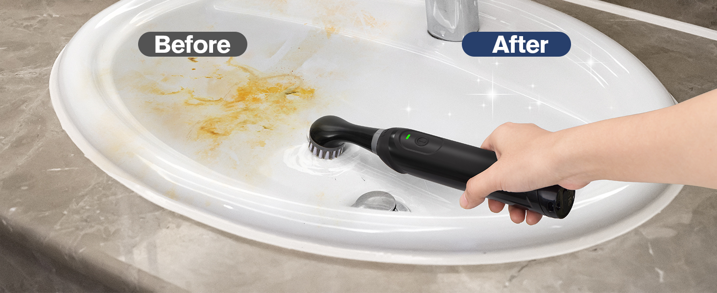 Sweepulire Rechargeable Electric Grout Brush, Upgraded