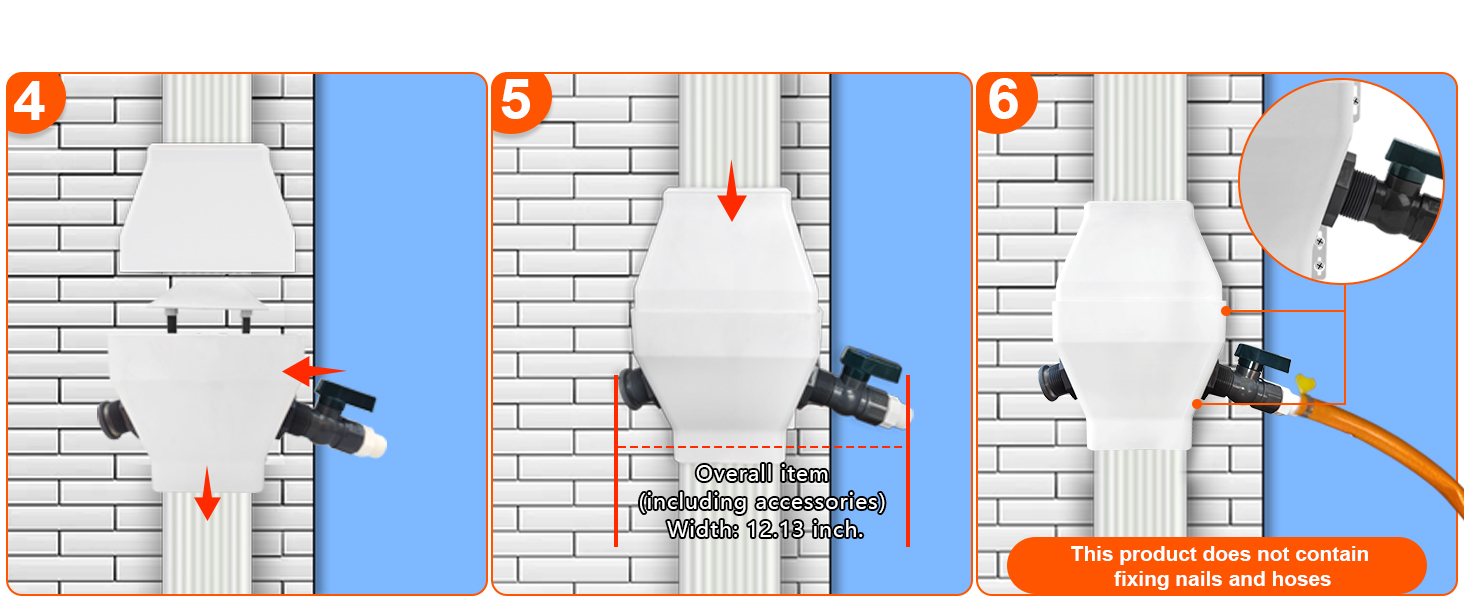 rain water catching system