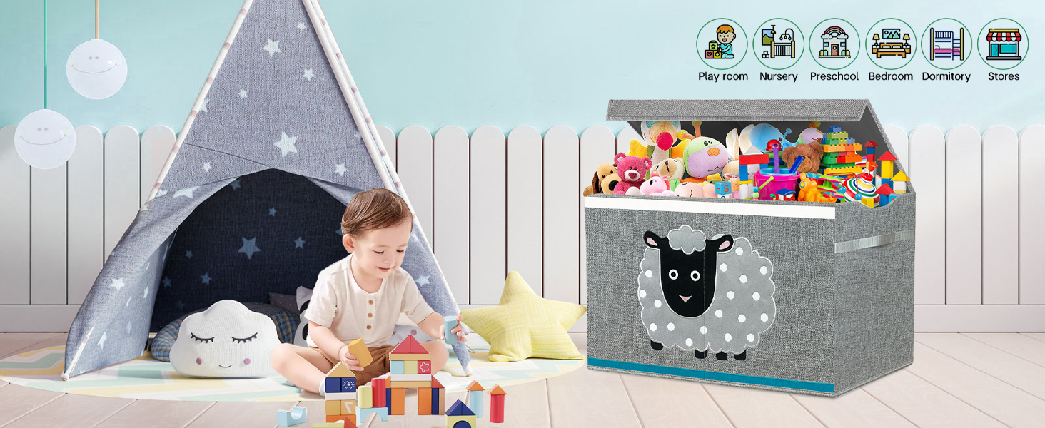 Large Kids Toy Storage Box