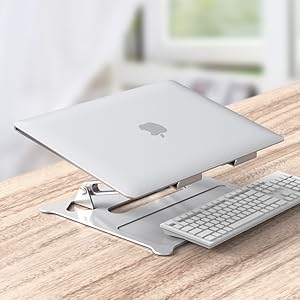 laptop stand for desk adjustable laptop riser