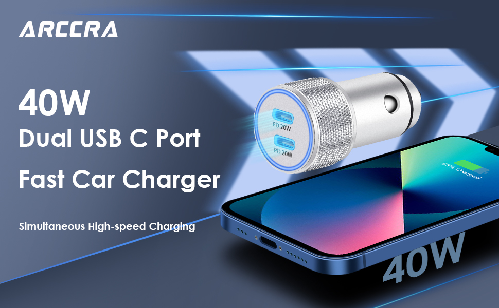 Car Charger for iPhone 14/13/12/11/Pro Max/XS/XR/X/SE/8/7/6/6S Plus/5S