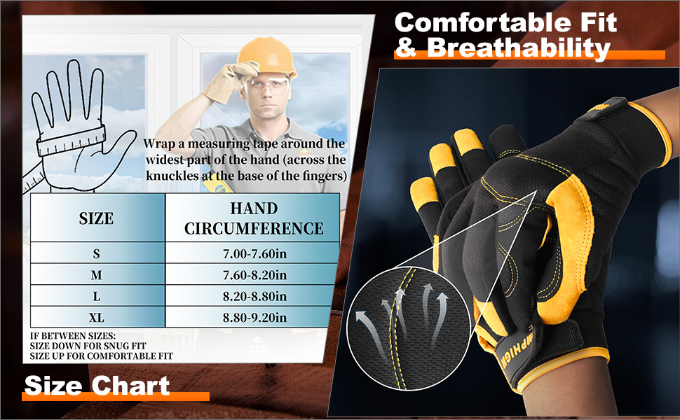 mens work gloves