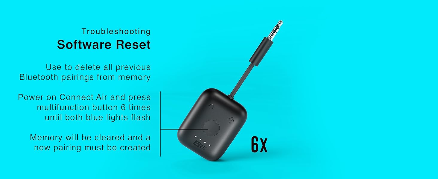 MEE audio Connect Air inFlight Bluetooth Wireless Audio