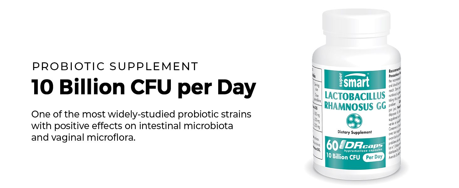 Supersmart Lactobacillus Rhamnosus GG 100 mg Per Day 10