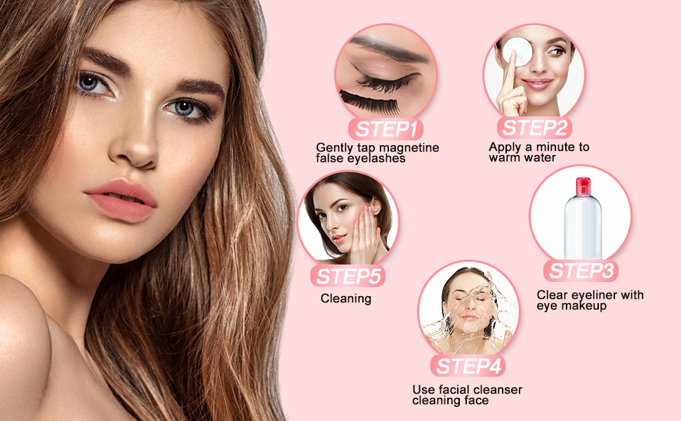 magnetic eyelashes and eyeliner kit