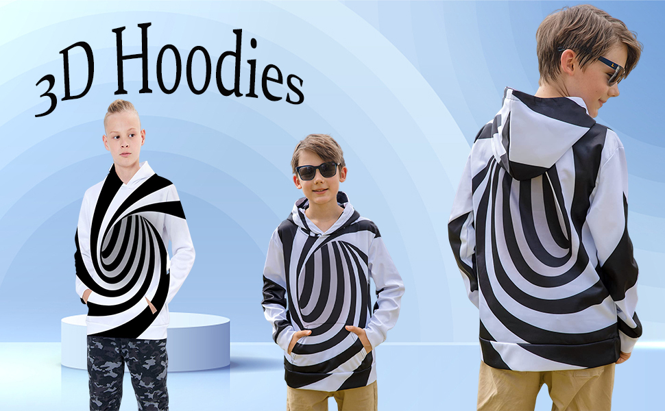 kids 3d hoodie