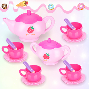 Toy Tea Set for Little Girls