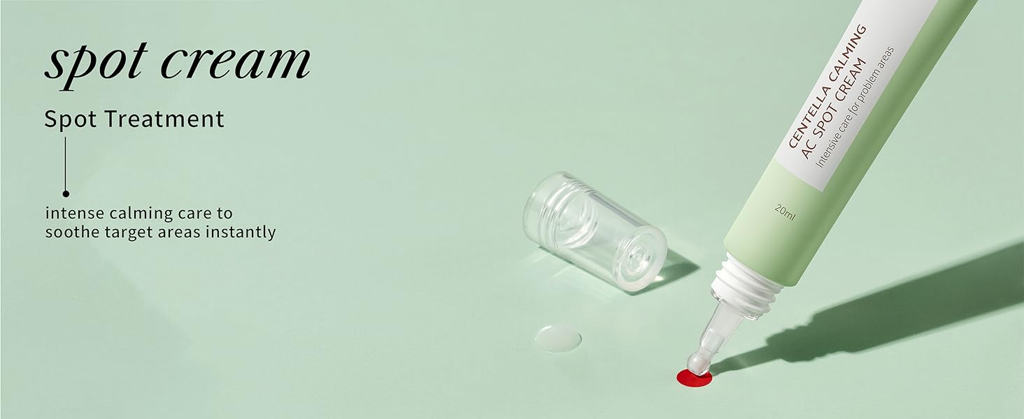 Spot Target Treatment Skincare for Breakouts Pimples Acne Redness Rosacea Gel Moisturizer Night Care